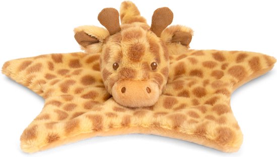 Pluche knuffeldoekje/tuttel dier giraffe 32 cm - Super zacht speciaal voor de allerkleinsten van Funnies.