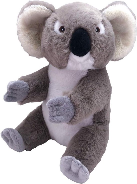 Pluche Koala Knuffel 30 cm - Gemaakt van Gerecyclede Waterflessen - Eco Vriendelijk Speelgoed van Merkloos