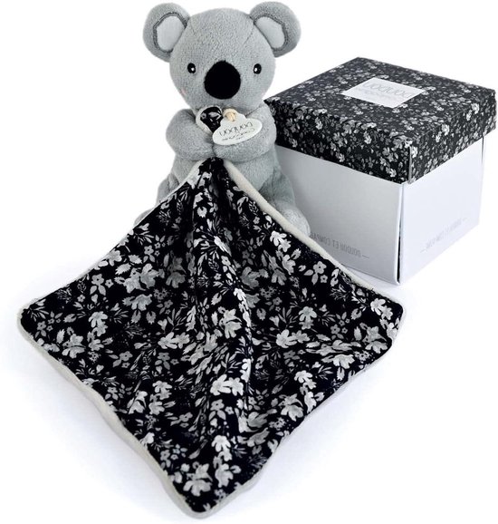 Pluche Koala - Zacht Speelgoed - Baby Welkom - Met Knuffelgarantie - 12 cm - Grijs