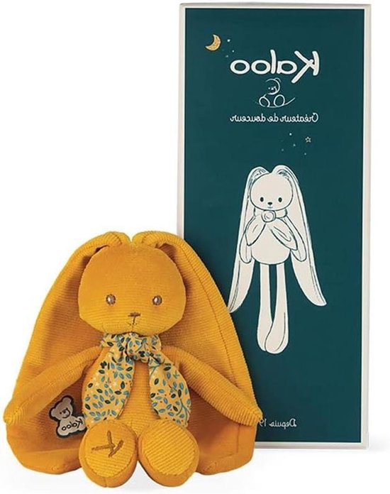 Pluche Konijn - Knuffelbeest Corde - Baby Knuffelen - Super Zachte Corde - 35 cm - Oker