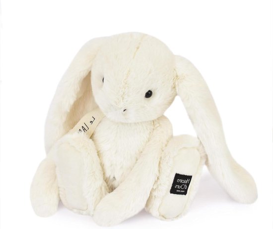 Pluche Konijn - Knuffeldier Baby - Knuffelen en Spelen - Oneindige Zachtheid - 32 cm - Wit