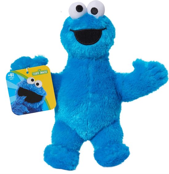 Pluche Kruimelmonster - Knuffel Speelgoed - Kinderspel - Zachte Stoffen - 2159 cm - Blauw