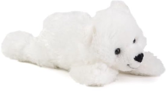 Pluche magneet ijsbeer Knut Knuddel - 12 cm knuffel voor kinderen