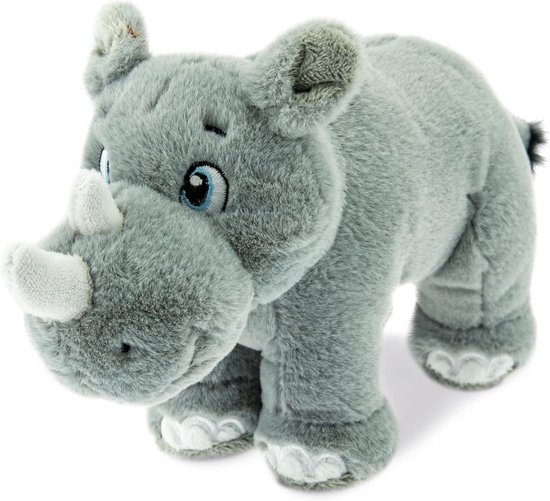 Pluche Neushoorn Knuffel voor Baby en Pasgeboren - Superzacht en Veilig - Milieuvriendelijk Speelgoed vanaf 0 Maanden