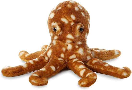 Pluche Octopus - Knuffel Dier - Spelen en Knuffelen - Zacht en Veilig Materiaal - 30 cm - Meerkleurig