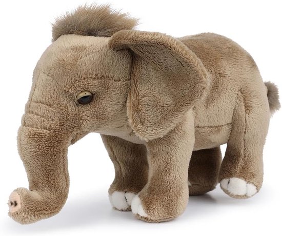 Pluche Olifantenbaby Staand Speelgoed - 18 cm - Duurzaam en Veilig