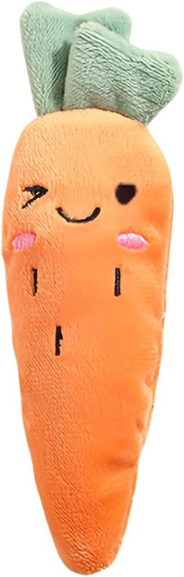 Pluche Ontwikkelingsspeelgoed - Baby Knuffel Wortel - Baby's Kalmeren - Zacht Elastisch Pluche - 15 x 45 x 1 cm