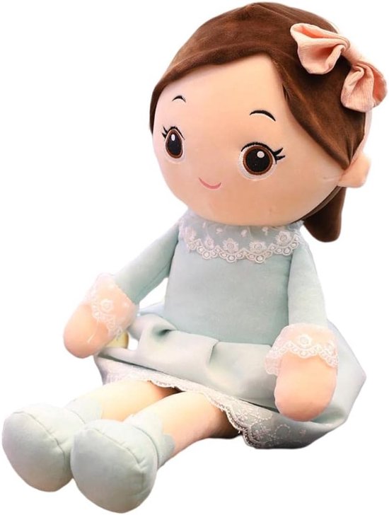 Pluche Poppen - Zachte Knuffel - Kinderslaapkamer Decoratie - Levendige Gezichtsdetails - 40 Cm Hoog - Meerdere Kleuren van Merkloos