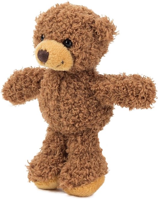 Pluche sleutelhanger teddybeer 11 cm van Merkloos