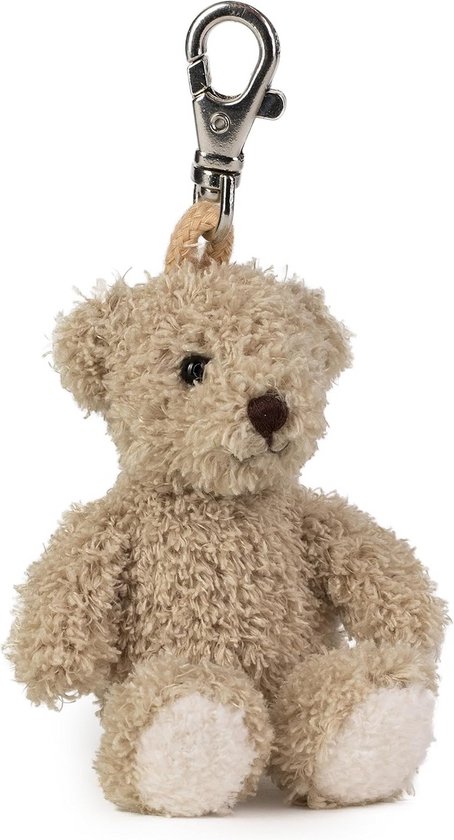 Pluche Sleutelhanger Teddybeer 12 cm - Zacht Knuffelbeestje voor Tas of Sleutels