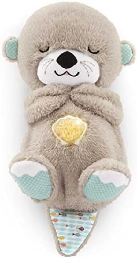Pluche snoezelotter muziekdoos van Tiamo