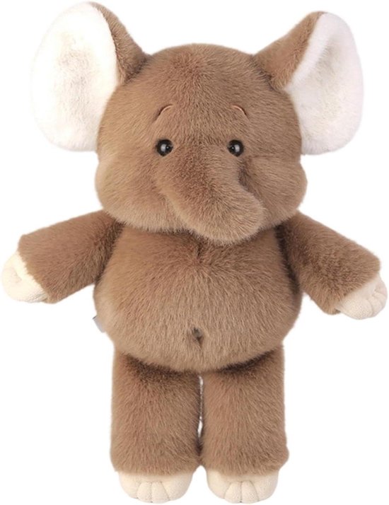 Pluche Speelgoed - Knuffelpop Knuffelmaatje - Kinderkamer Decoratie - Zacht Fluweel Pluche - 48 cm Hoog - Olifant