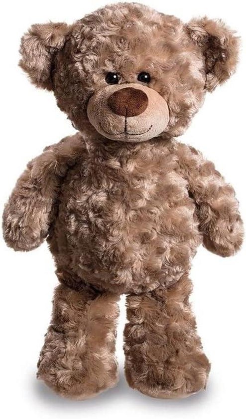Pluche Teddybeer - Knuffeldier beer - Kamer decoratie - Wasbaar tot 30 graden - 24 cm hoog - Bruin