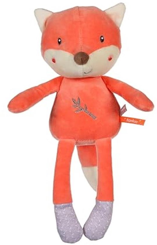Pluche Vos Broek 24 cm - Oranje - Speelgoed voor Baby's
