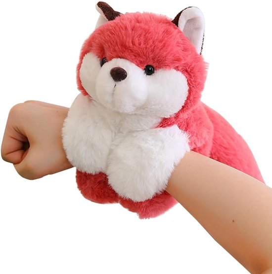 Pluche Vos Klikarmband voor Kinderen - Leuk Cadeautje en Verjaardagspakket