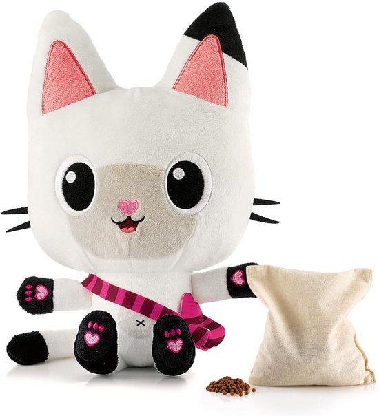 Pluche Warmwaterkruik met Kleikralen voor in de Magnetron - Wasbare Knuffel van Merkloos