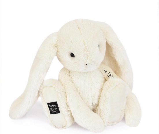 Pluche Wit Konijn 32 cm Zeer Zacht Knuffeldier voor Baby’s en Kinderen van Lucy&Leo