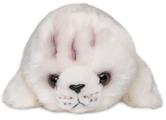 Pluche Zeehond Knuffeldier - 20 cm - Wit - Zacht en Levensecht van Happy Horse