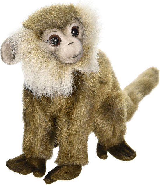 Pluchen aapje bruin 18 cm - Schattig en realistisch