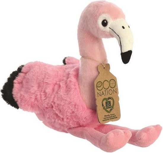 Pluchen Knuffel - Flamingo - 24 cm van KnuffelKing