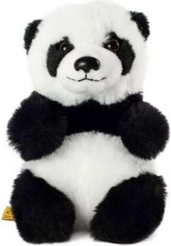 Pluchen Panda - Zacht Knuffeldier voor Baby's en Jonge Kinderen (17.5cm)