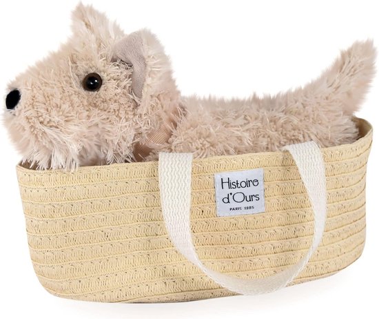 Pluchen Speelgoed Hond Vos - Zacht Knuffeldier - 25 cm van Merkloos