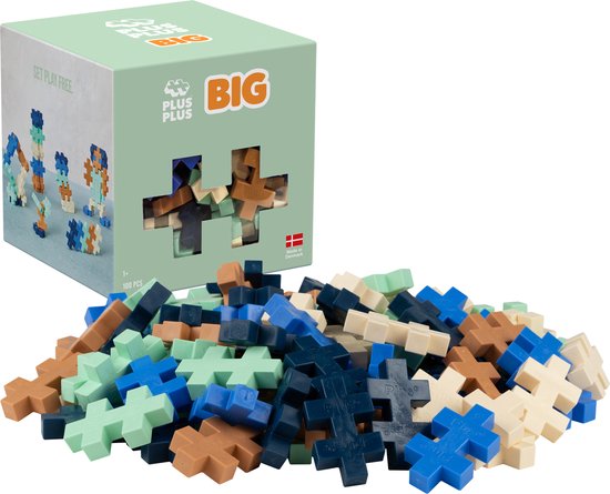 Plus-Plus BIG Breeze 100 delige bouwset - 3489 - Bouwspeelgoed - Constructiespeelgoed - Set met bouwstenen - Vanaf 1 jaar van Plus-Plus