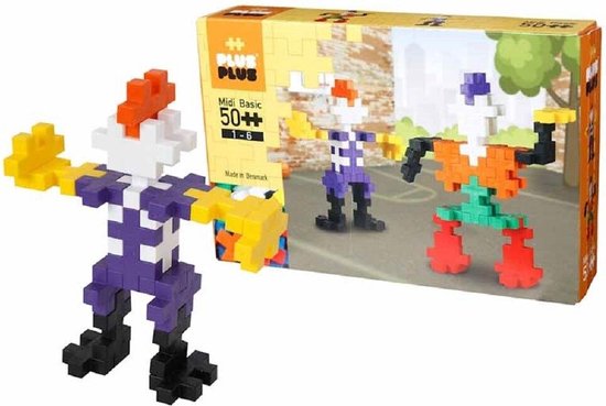 Plus-Plus Big - Constructiespeelgoed - 50 stuks (3215) van Plus-Plus