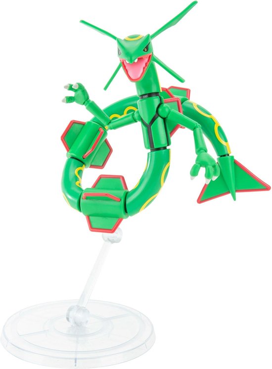 Pokémon beweegbare plastic figuren - rayquaza 15 cm
