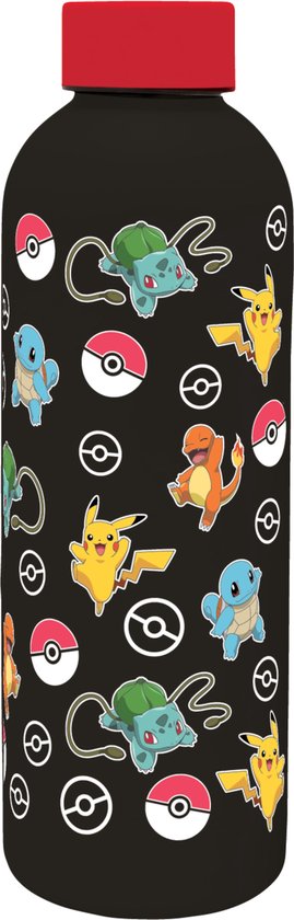 Pokemon Drinkbeker Roest Vrij Staal - 500ML van Pokémon