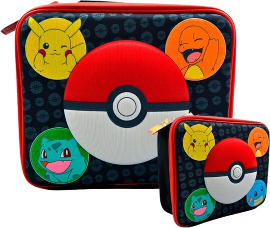 Pokémon Isolerende Lunchtas 3D - 20 x 23 x 8 CM van Pokémon