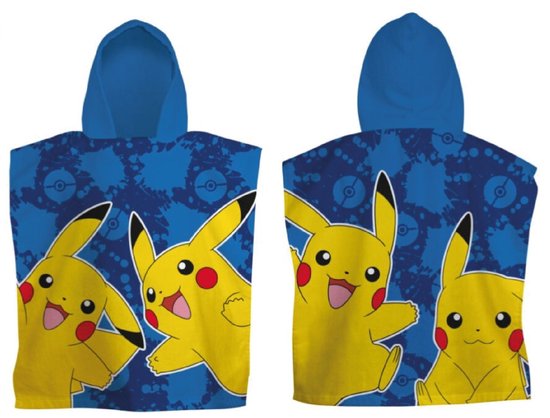 Pokemon - Poncho - Sneldrogend - Pokémon - Badponcho - 50 x 100 cm. van Pokémon