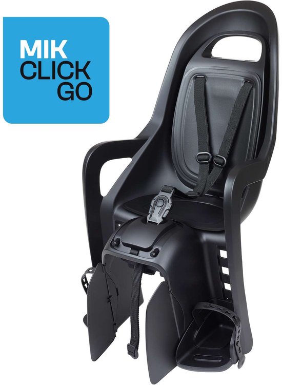 Polisport achterzitje Groovy black series drager MIK-HD van Polisport