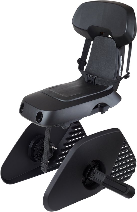 Polisport achterzitje Guppy Junior zwart MIK-HD van Polisport