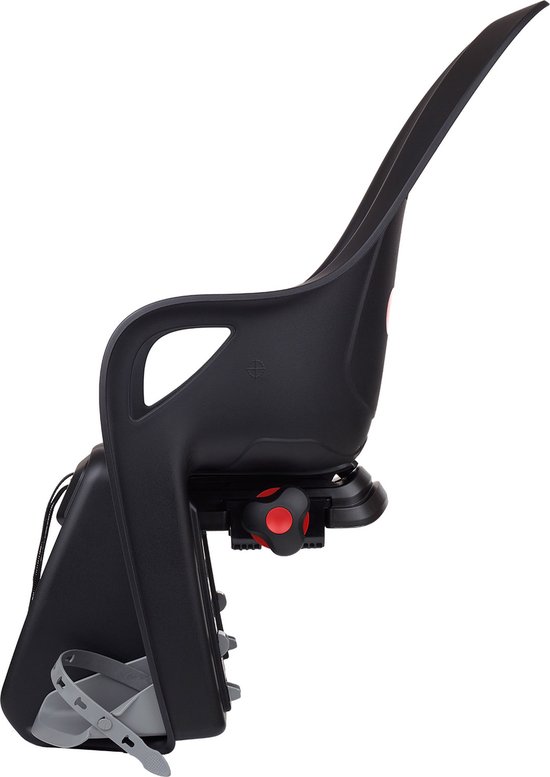 Polisport Achterzitje Koari bagagedrager zwart/grijs van Polisport