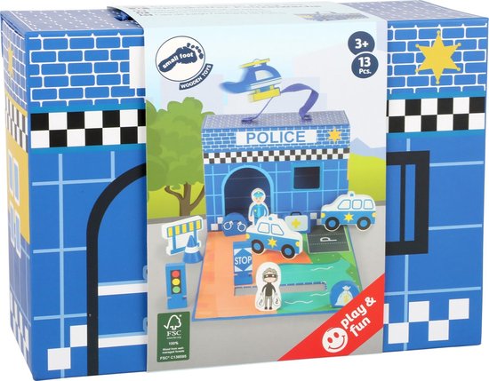 Politie speelset - Koffer van Play-Doh