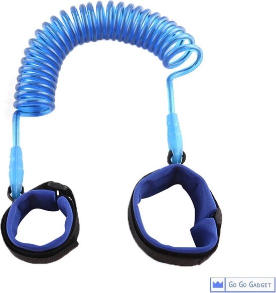 Polsbandje kinderen | polstuigje | kindertuigje | blauw | 1.5 meter van $