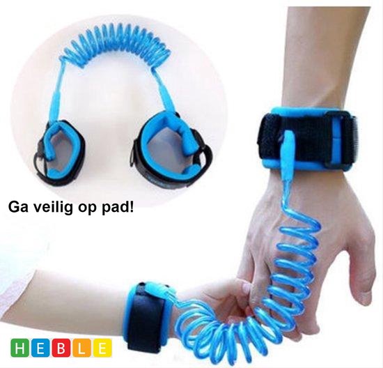 Polstuigje - Polsband kinderen - Kinder Tuigje - Pretpark- Onderweg- Kindertuigje - Looplijn Peuter-van Heble® van Heble®