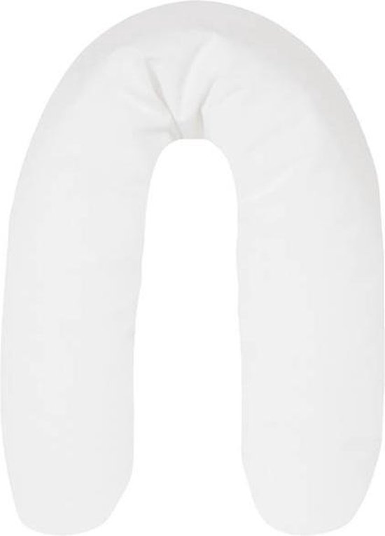 Polydaun Voedingskussen - Katoen - 35x170 cm - Wit van Poly