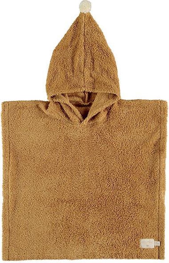 Poncho So Cute Caramel Nobodinoz 3-5jr van Nobodinoz