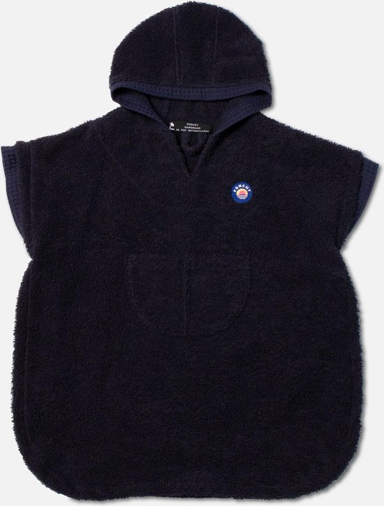 Ponchy - Azul Oscuro - Baby Standponcho - Klein - Badponcho van Ponchy