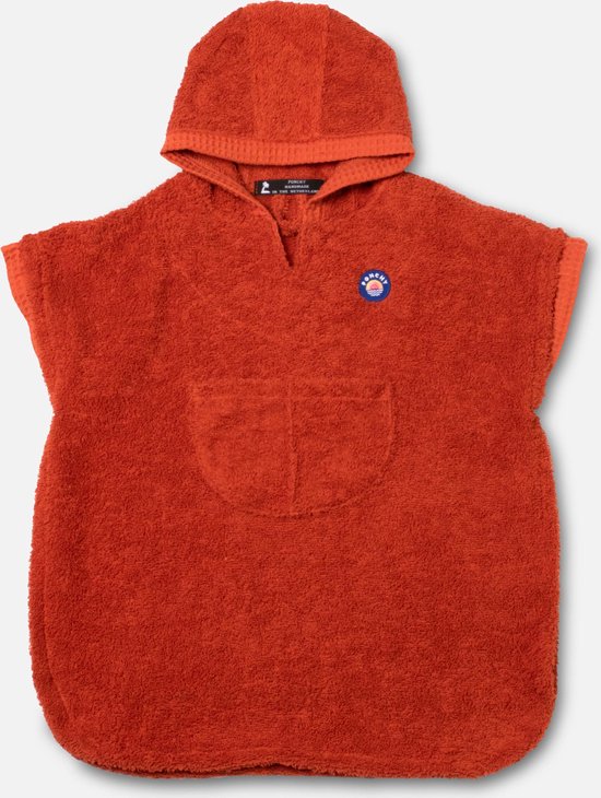 Ponchy - Marrom Velho - Baby Strandponcho - Klein - Badcape van Ponchy