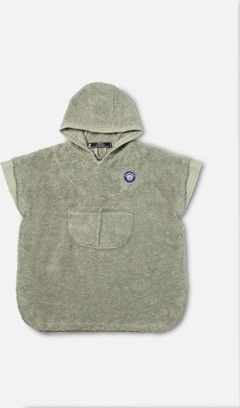 Ponchy - Verde Velho - Baby Strandponcho - Klein - Badcape van Ponchy