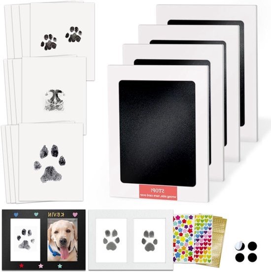 Pootafdruk Kit - Honden Kat - Herinneringen Maken - Vlekkeloze Afdruk - 3279 x 2431 cm - Niet gespecificeerd