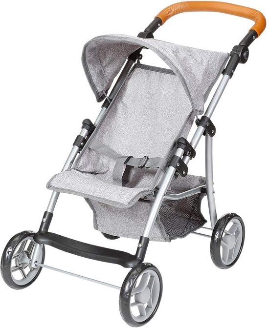 poppenbuggy Bruin 54 x 35 x 44 cm van POP