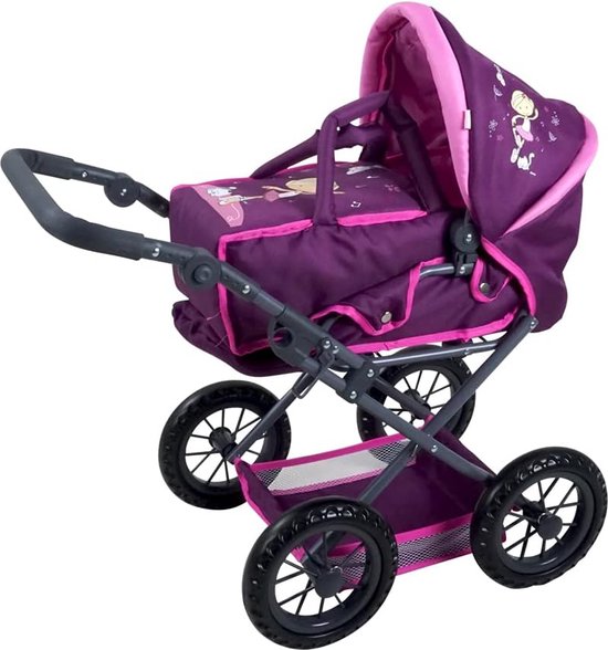 Poppenwagen Robijn, 51 x 37 x 64 cm van POP