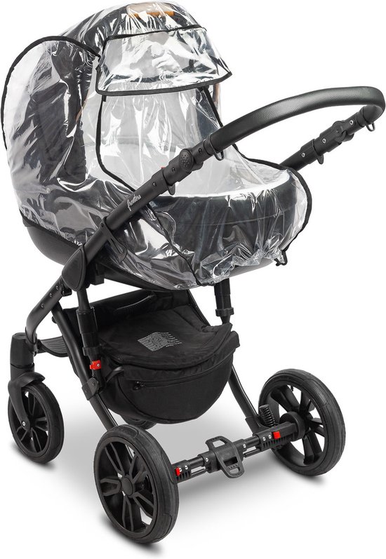 Premium Universele Regenhoes voor newborn reiswieg met raam van AeroMoov