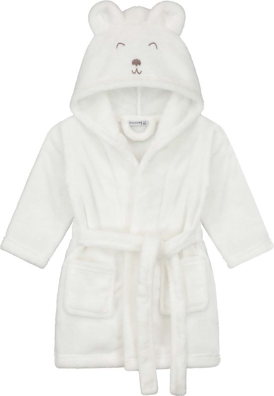 Prénatal Badjas Kinderen - Badjas Meisjes & Jongens - Maat 62/68 - Kinderkleding Meisjes & Jongens - Forest Friend - Ivoor Wit