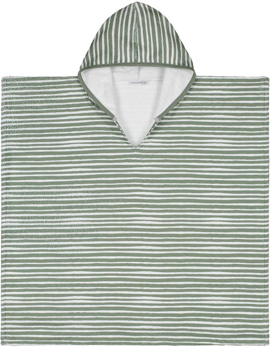Prénatal badponcho - Jongens - Groen - Maat