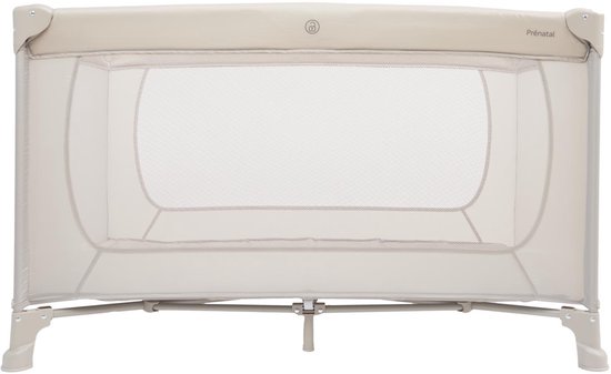 Prénatal campingbed Evi - Inklapbaar reisbedje - Voor kindjes van 0-3 jaar - Inclusief draagtas - Zand